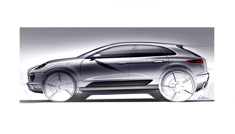 2012 Porsche Macan - sketches 346264