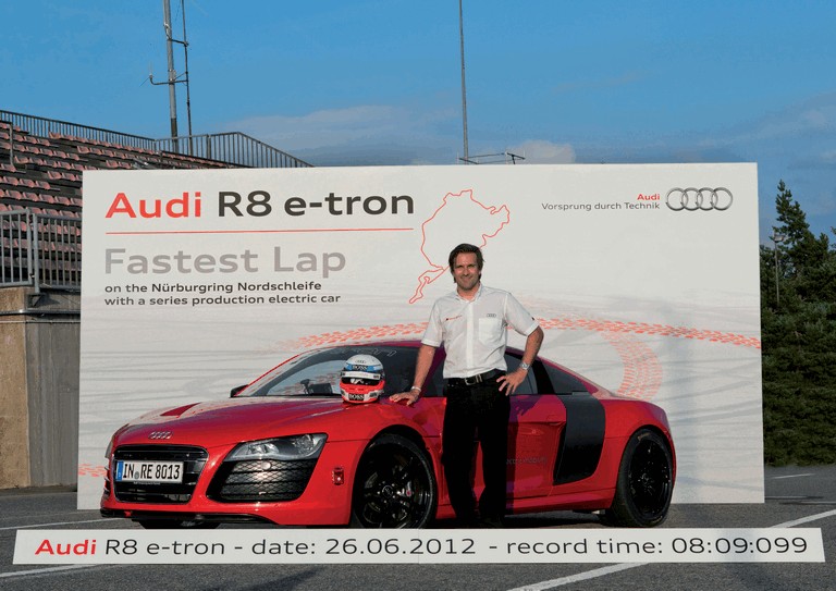 2012 Audi R8 e-tron - Nuerburgring lap record 350823