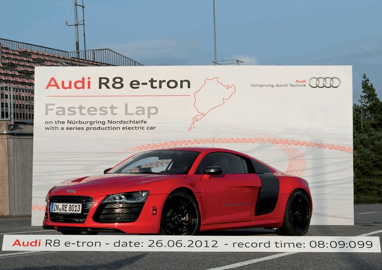 2012 Audi R8 e-tron - Nuerburgring lap record 350825