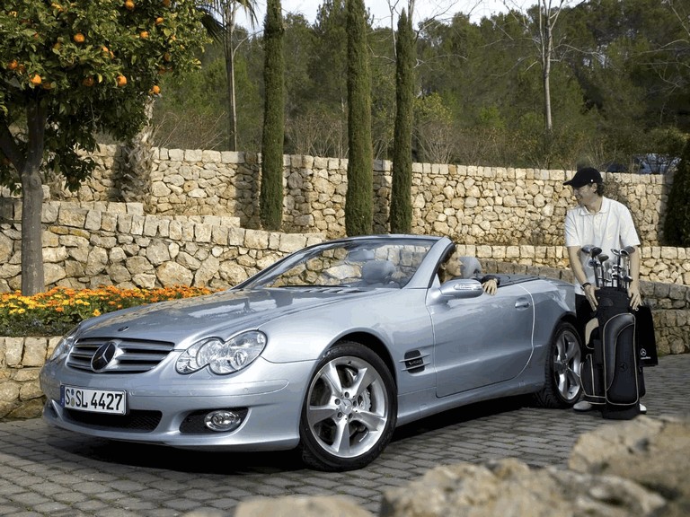 2006 Mercedes-Benz SL with golf collection 214047