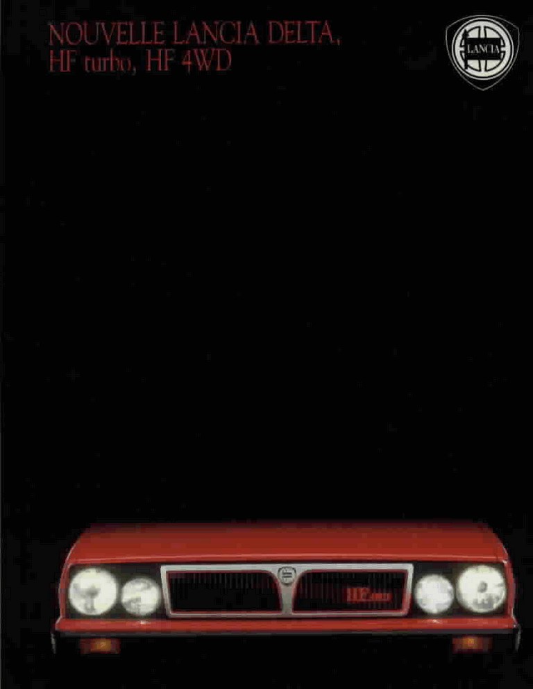 1986 Lancia Delta HF 4WD 195409