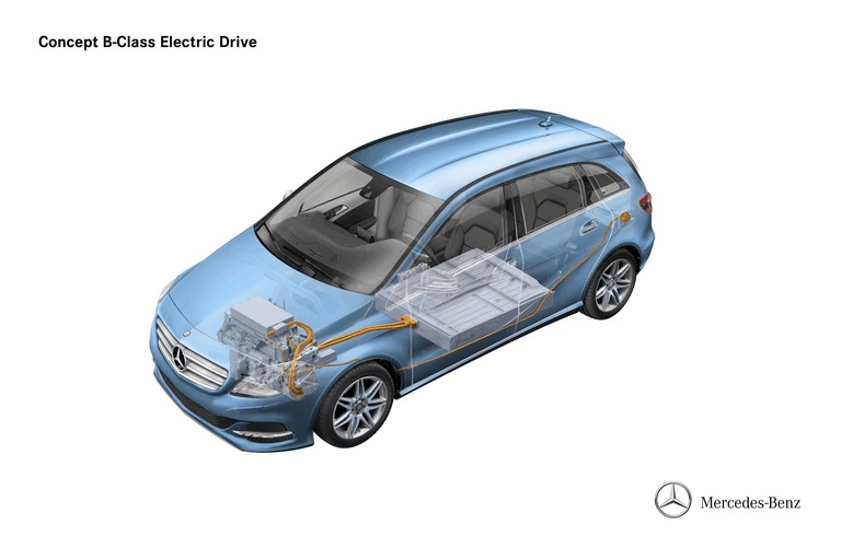 2012 Mercedes-Benz B-klasse Electric Drive concept 358568