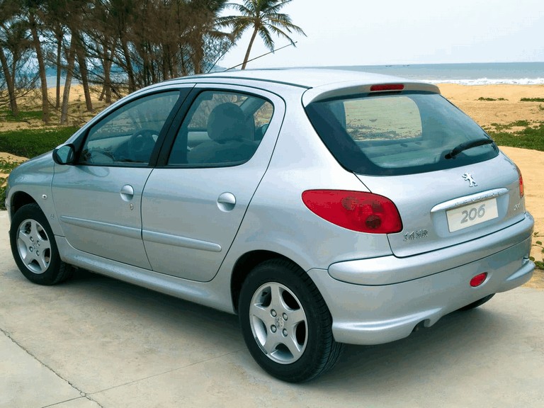2006 Peugeot Dongfeng 206 1.6 5-door chinese version 214793