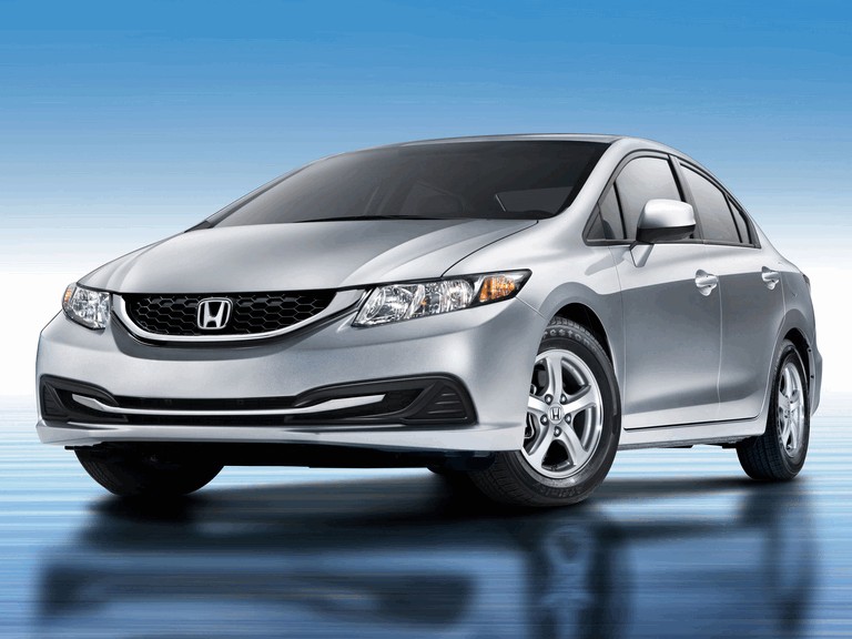 2013 Honda Civic CNG sedan USA version Free high resolution car images