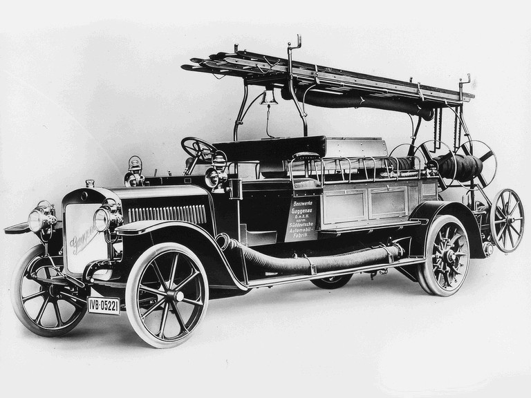 1906 Benz Grunewald Fire Fighting Pump 366983
