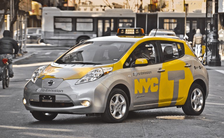 2013 Nissan Leaf - New York City Taxi 382557