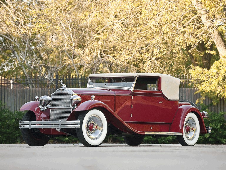 1931 Packard Deluxe Eight convertible Victoria by Rollston 383764