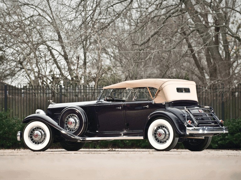 1932 Packard Individual Custom Twelve Sport Phaeton by Dietrich 385836