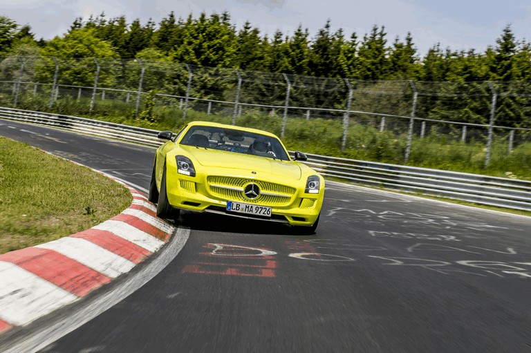 2013 Mercedes-Benz SLS AMG Electric Drive - Nuerburgring test 387051