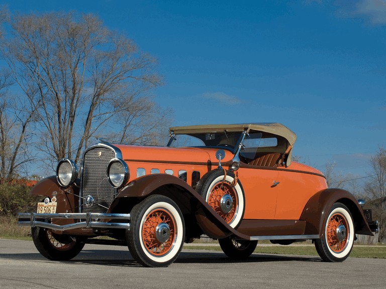 1931 Hudson Greater Eight Sport roadster Series T 393631