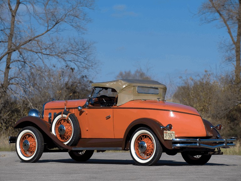 1931 Hudson Greater Eight Sport roadster Series T 393632