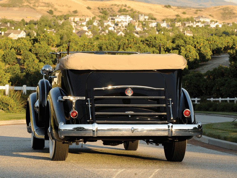 1935 Packard Twelve Dual Cowl Sport Phaeton by Dietrich 393640