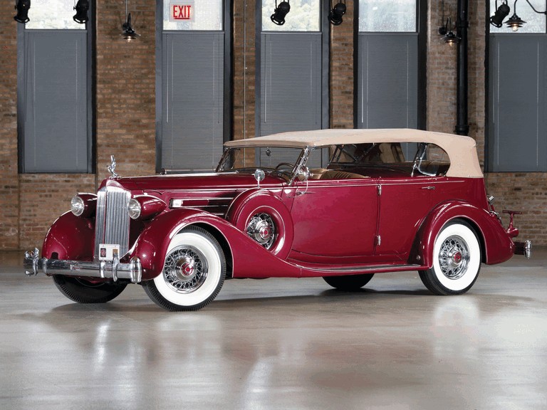 1935 Packard Twelve Dual Cowl Sport Phaeton by Dietrich 393644