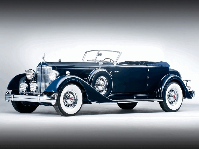 1934 Packard Twelve Convertible Victoria by Dietrich 396534