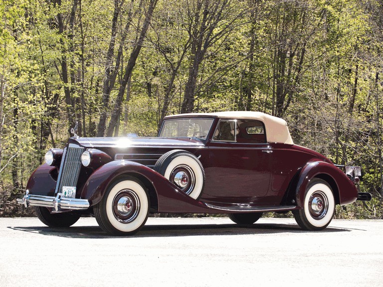 1937 Packard Twelve Convertible Victoria 396560