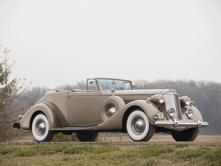 1937 Packard Twelve Convertible Victoria 396566