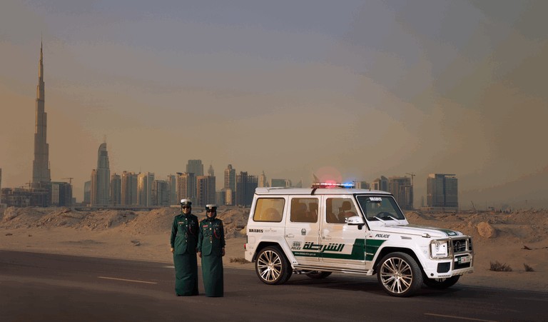 2013 Brabus B63S-700 Widestar - Dubai police car 402126