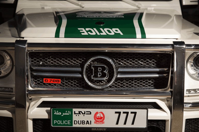 2013 Brabus B63S-700 Widestar - Dubai police car 402130