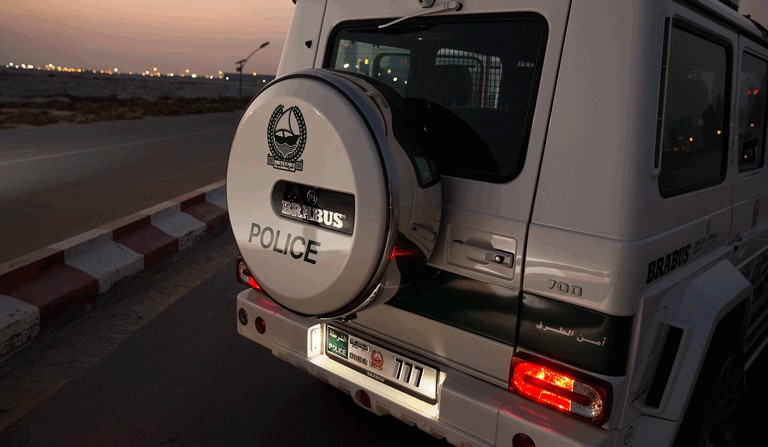 2013 Brabus B63S-700 Widestar - Dubai police car 402142
