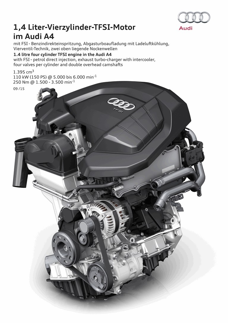 2015 Audi A4 2.0 TFSI quattro 430603