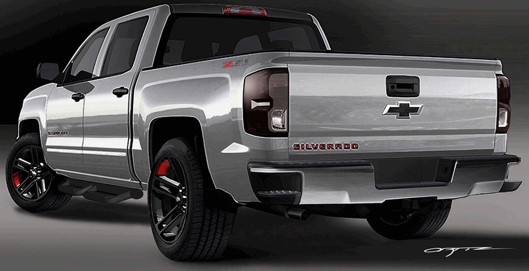 2015 Chevrolet Silverado 1500 Red Line Series concept 480410