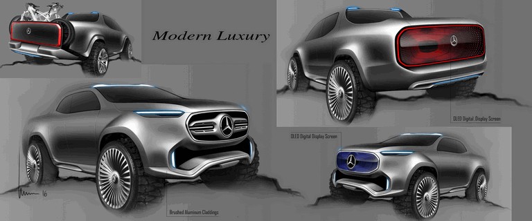 2017 Mercedes-Benz X-klasse concept 453213