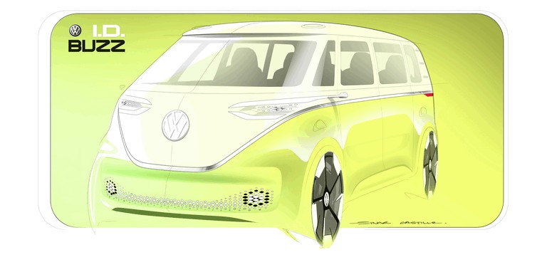2017 Volkswagen I.D. Buzz concept 456995