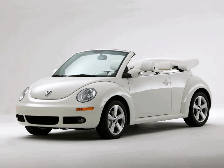 2007 Volkswagen Triple White New Beetle convertible 225283