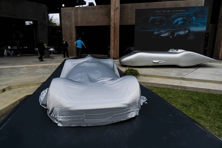 2018 Mercedes-Benz Vision EQ Silver Arrow concept 507326