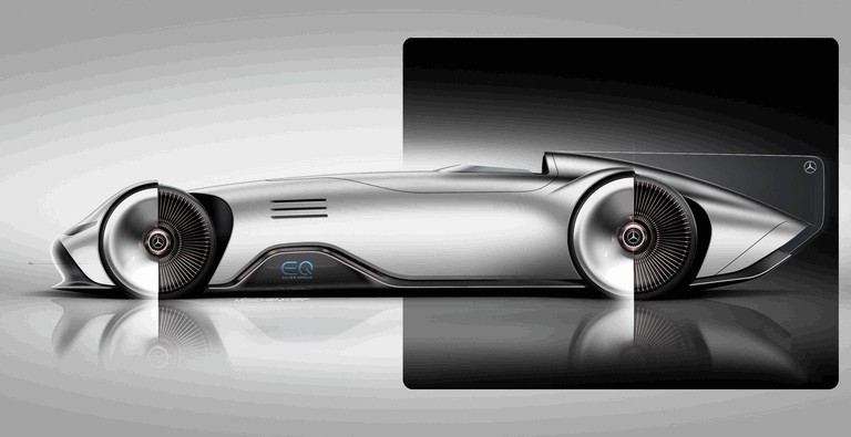 2018 Mercedes-Benz Vision EQ Silver Arrow concept 507370