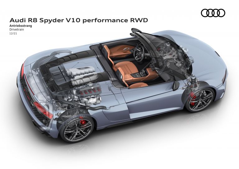 2022 Audi R8 spyder V10 performance RWD 657084