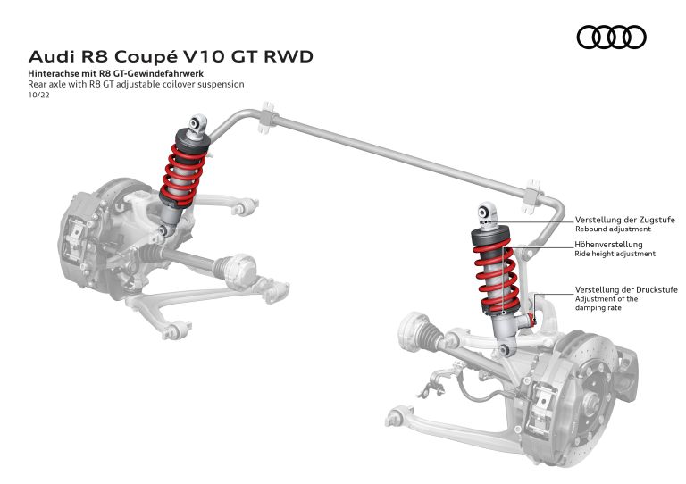 2023 Audi R8 coupé V10 GT RWD 689378