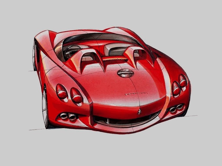2000 Ferrari Rossa concept by Pininfarina 196803