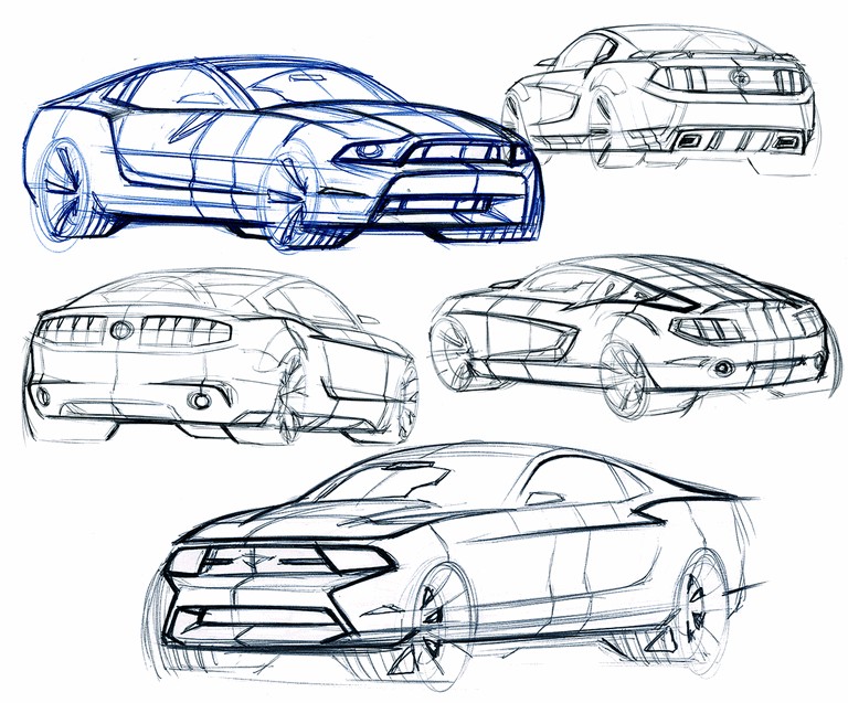 2010 Ford Mustang Shelby GT500 - sketches 248872