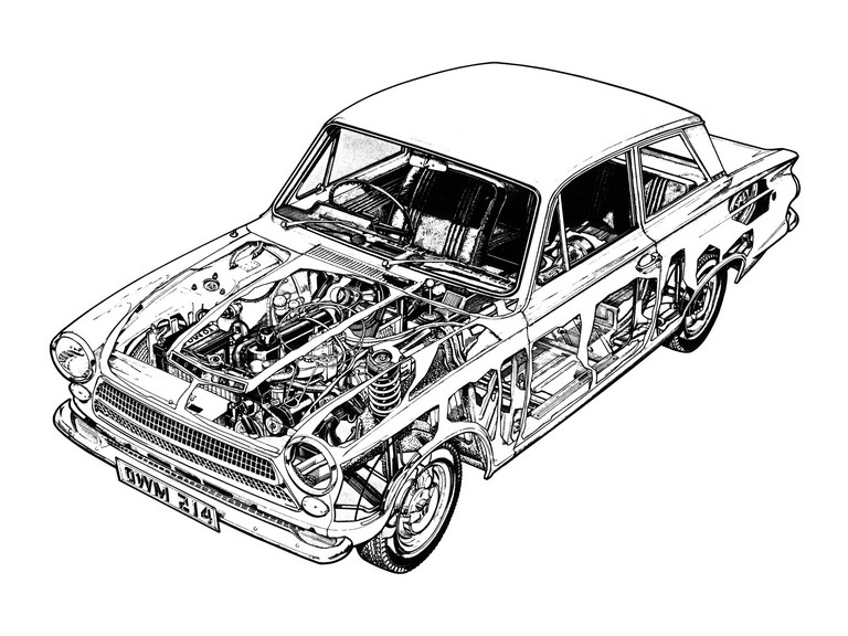 1962 Ford Cortina 2-door saloon 303681