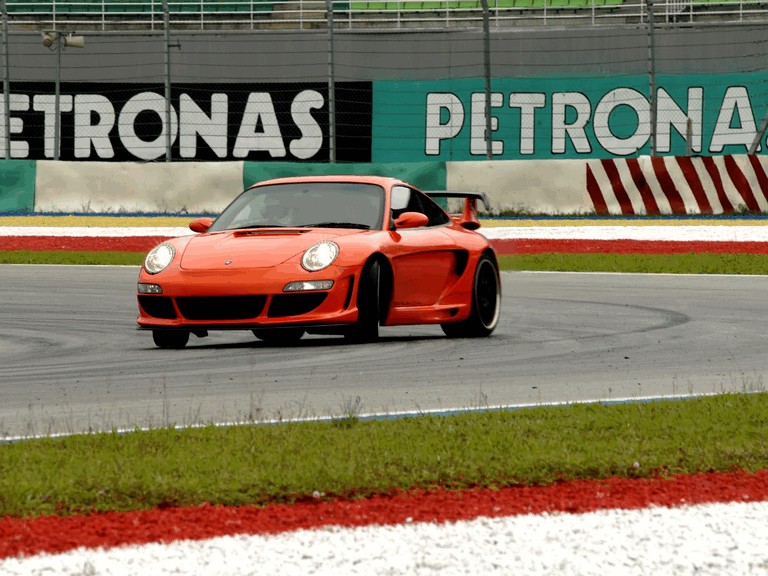 2006 Gemballa GTR 650 Avalanche Blood Orange ( based on Porsche 911 Turbo ) 209054